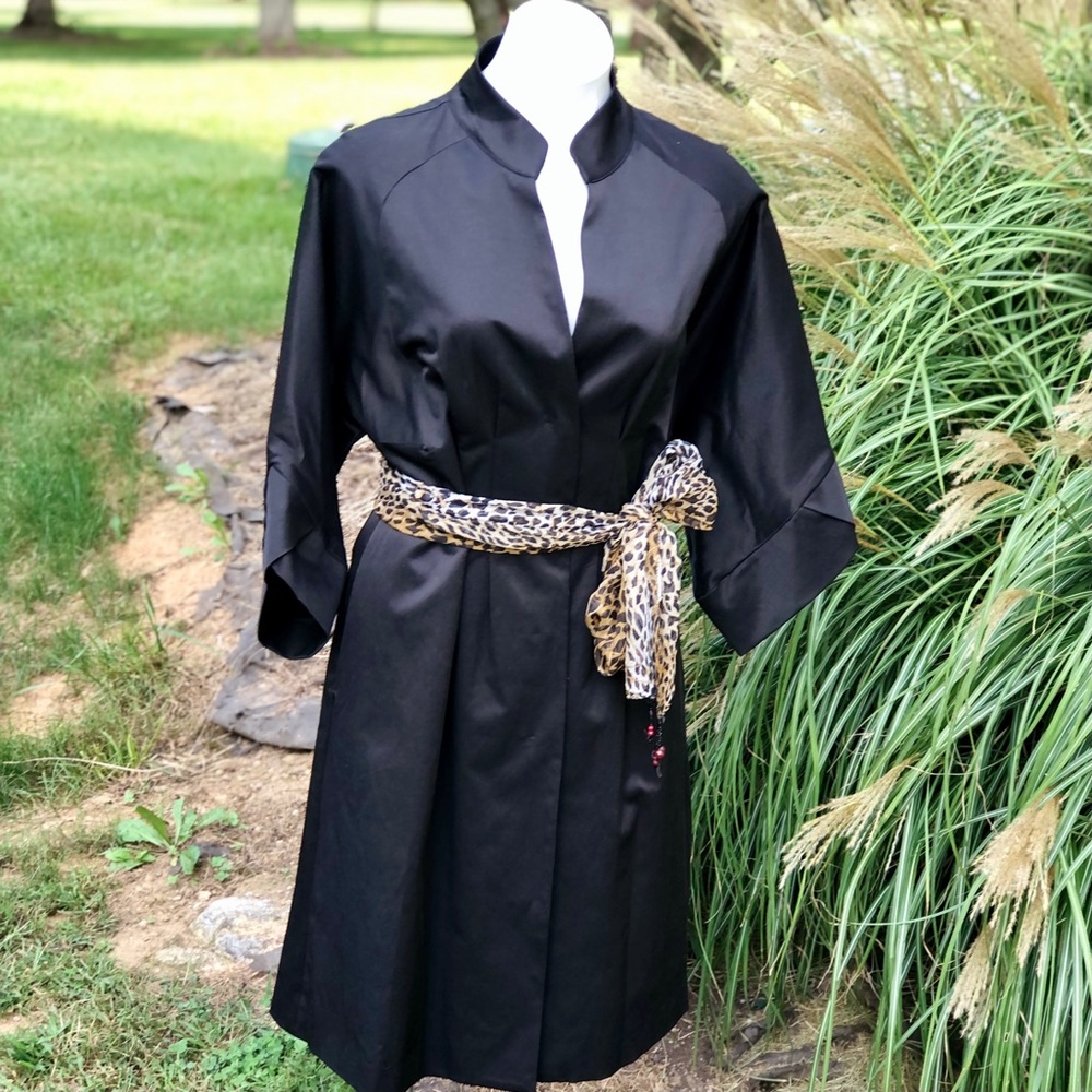Beautiful Black Vertigo Paris Kimono Style Light Jacket
